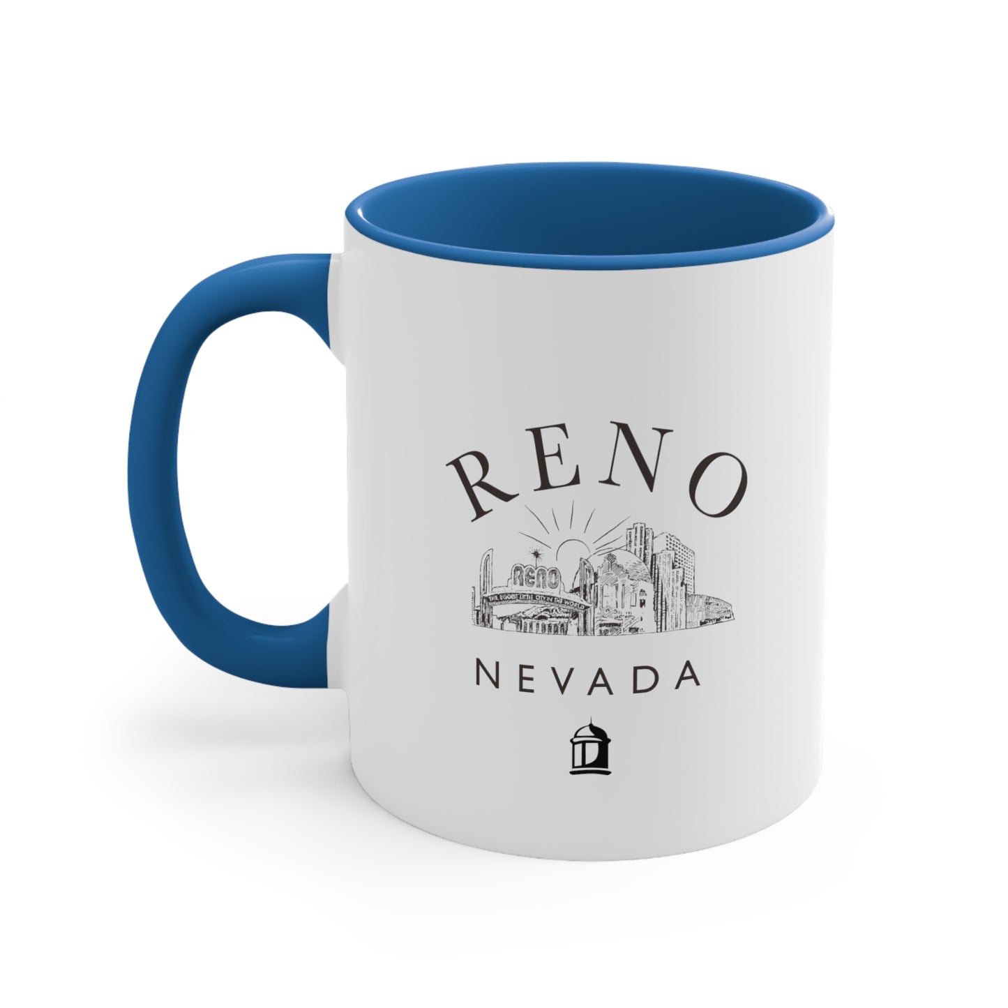 Reno Skyline - RHLF Accent Coffee Mug, 11oz