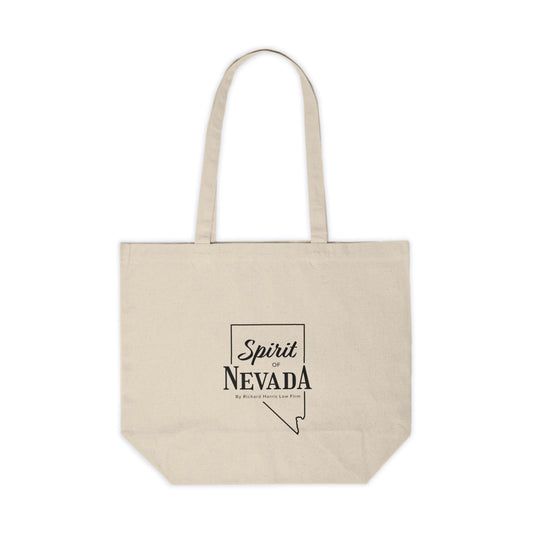 Spirit of Nevada Canvas Shopping Tote