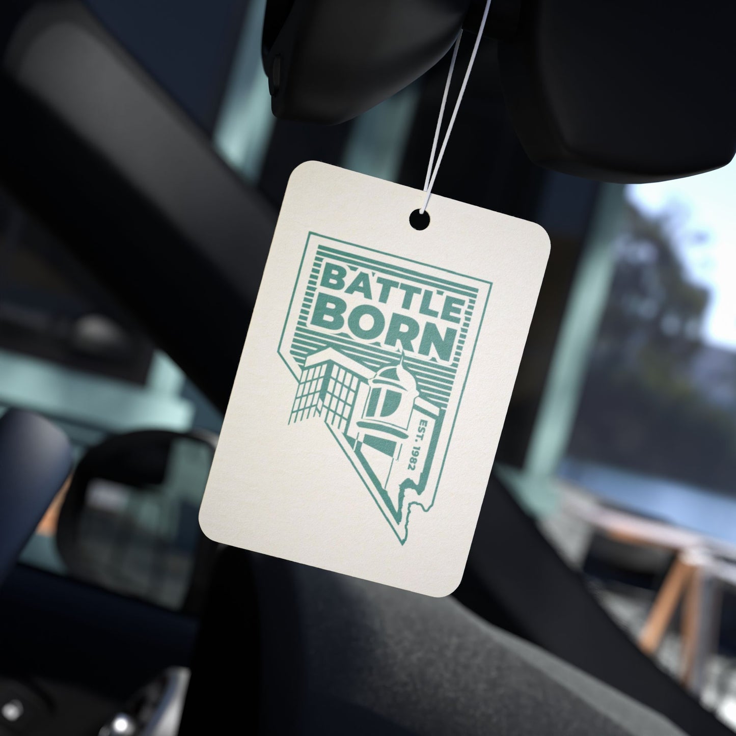 Battle Born Car Air Freshener