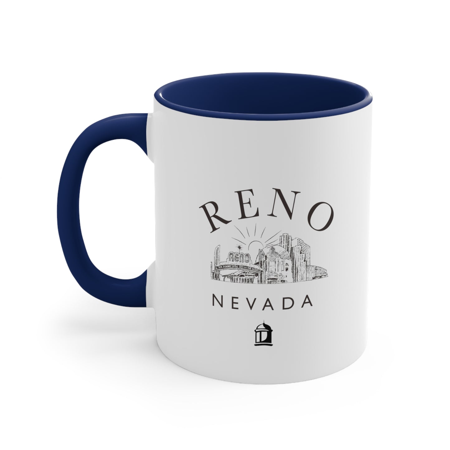 Reno Skyline - RHLF Accent Coffee Mug, 11oz