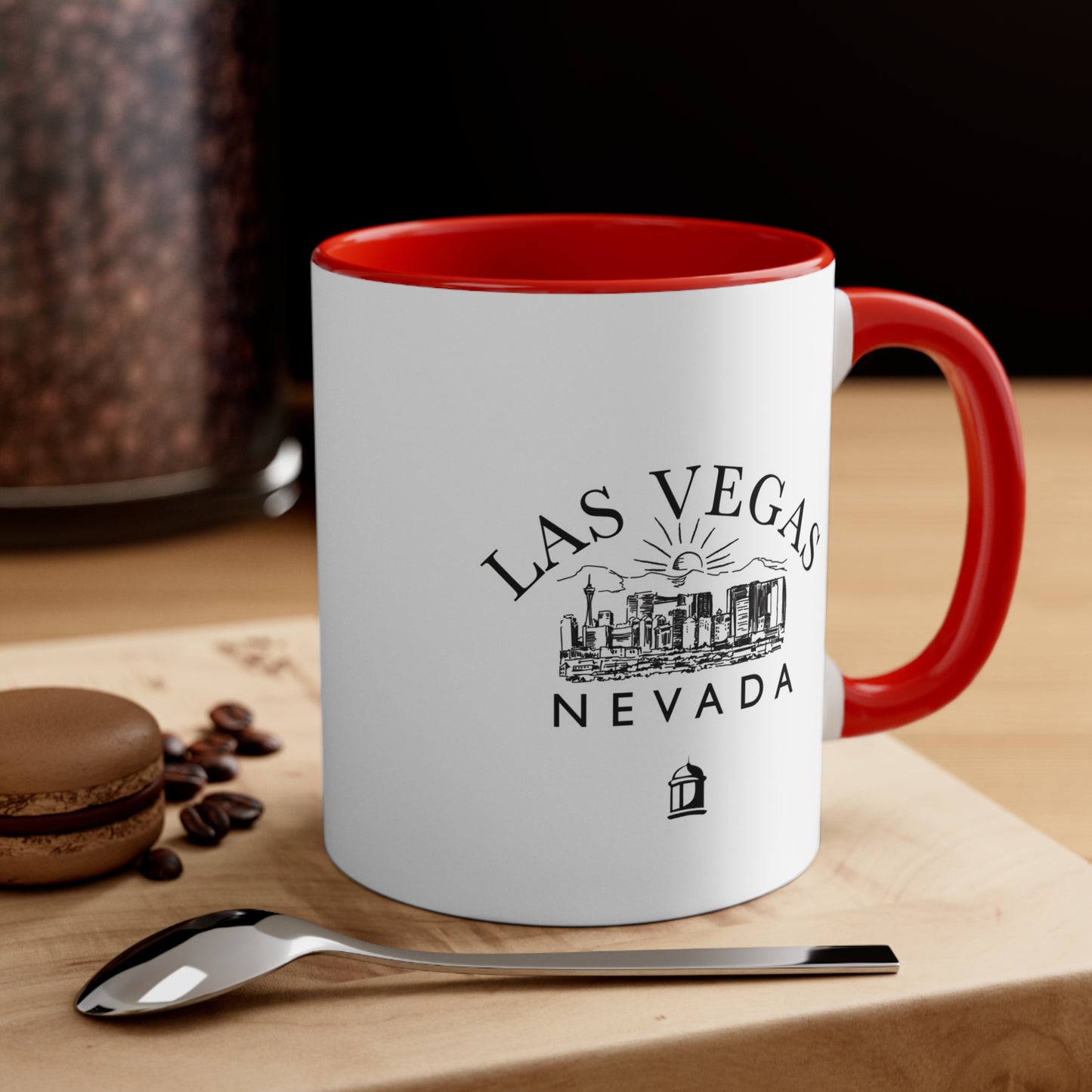 Las Vegas Skyline Accent Coffee Mug, 11oz