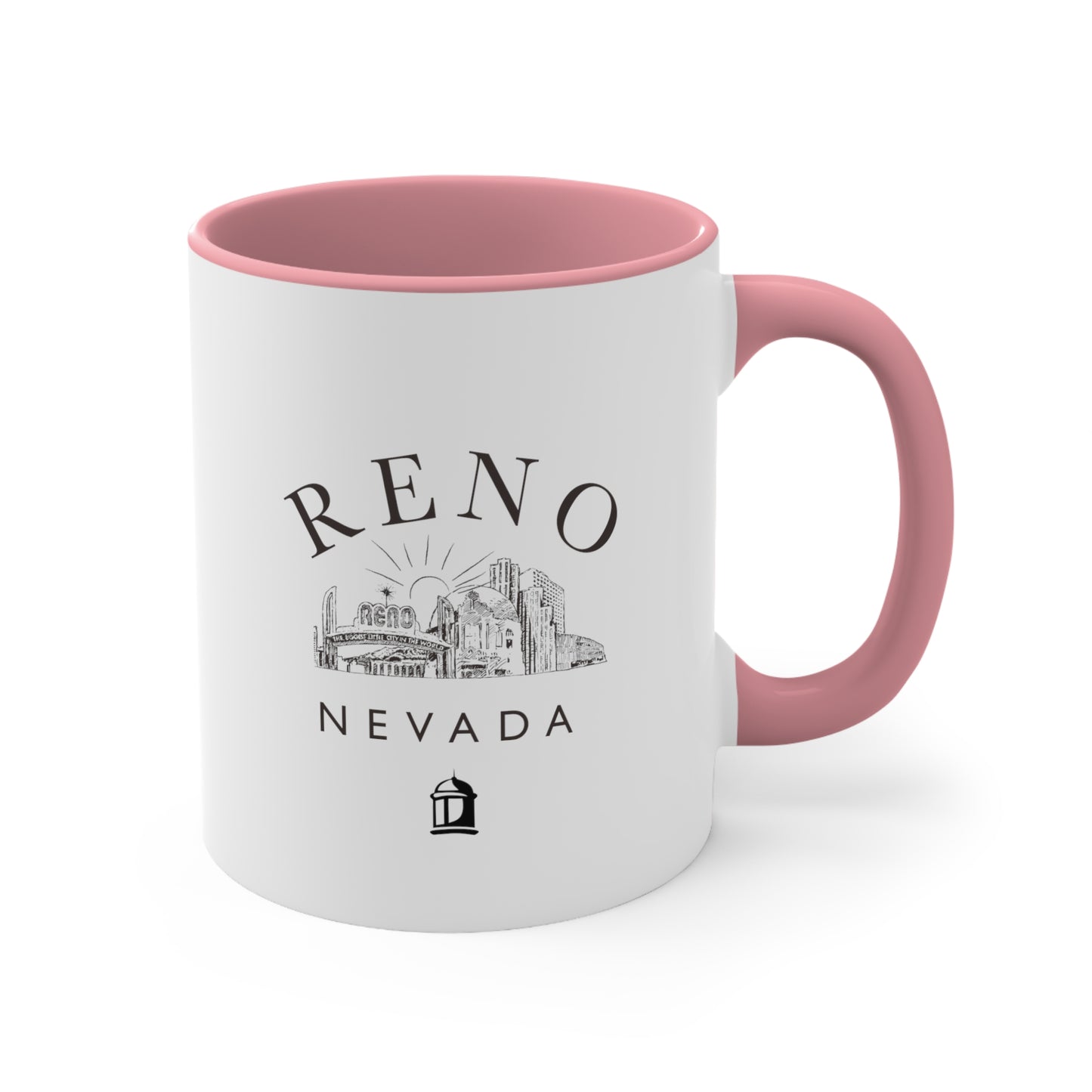 Reno Skyline - RHLF Accent Coffee Mug, 11oz