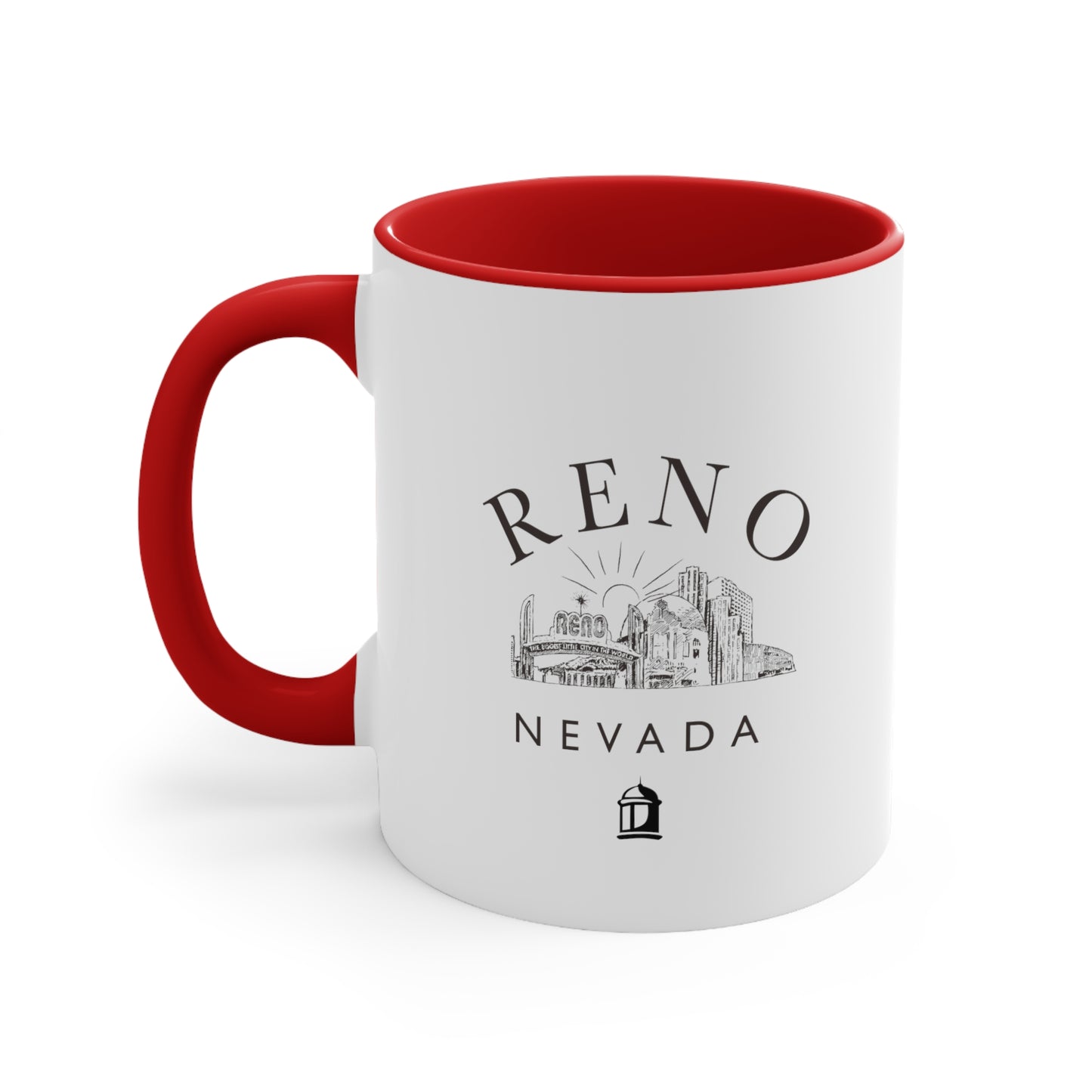 Reno Skyline - RHLF Accent Coffee Mug, 11oz