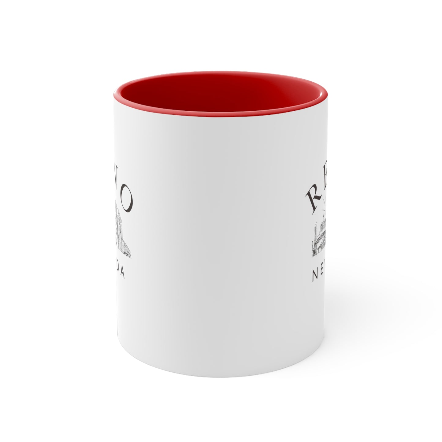 Reno Skyline - RHLF Accent Coffee Mug, 11oz