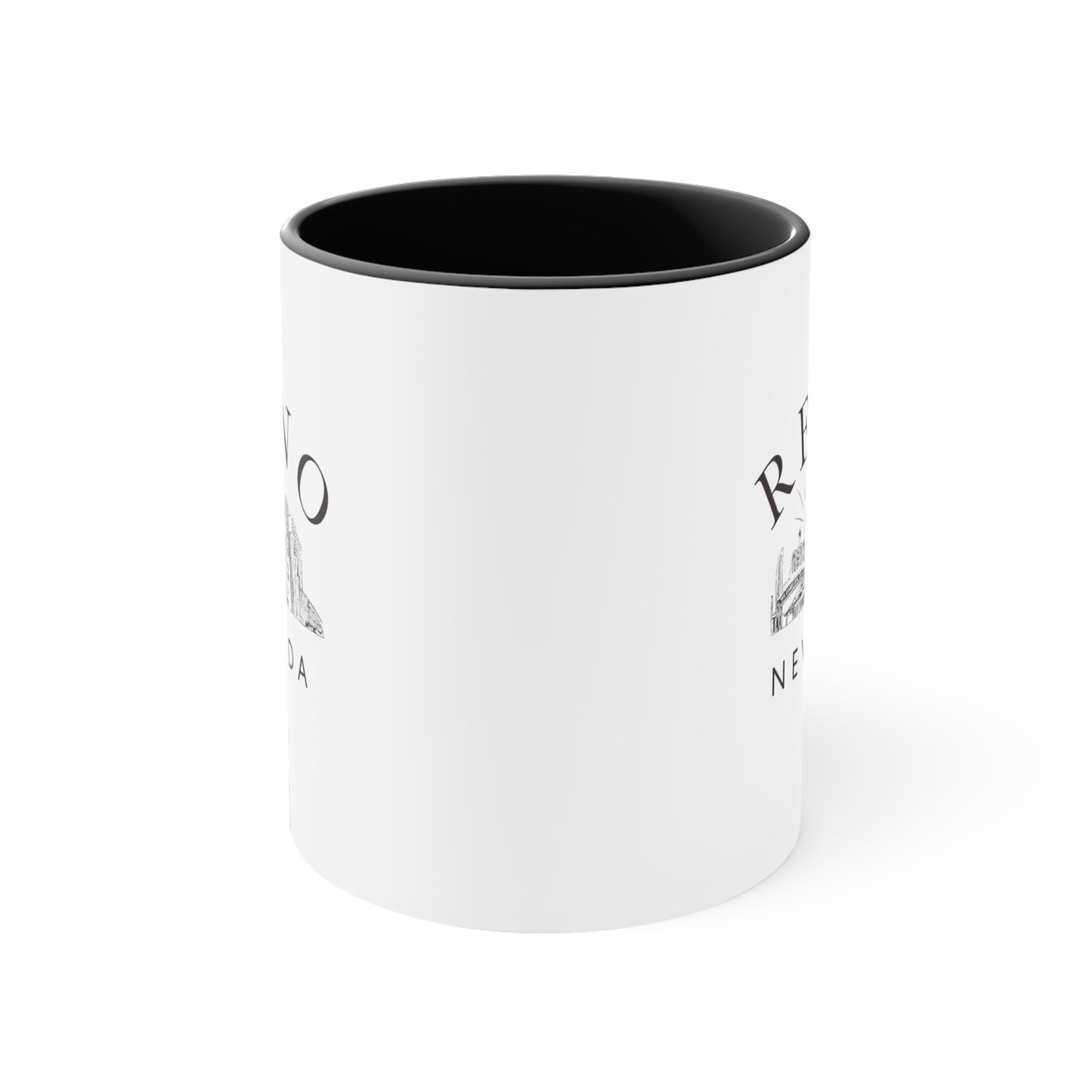 Reno Skyline - RHLF Accent Coffee Mug, 11oz