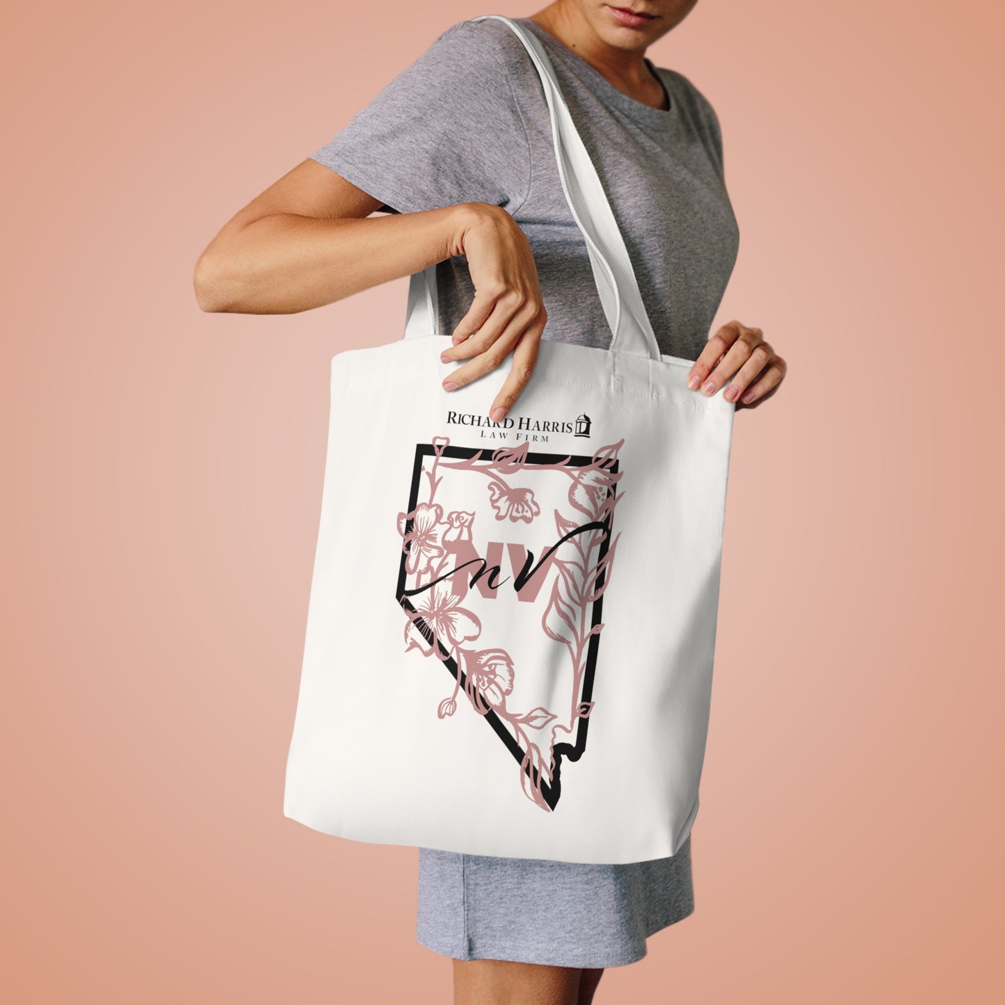 Nevada Floral Cotton Tote Bag