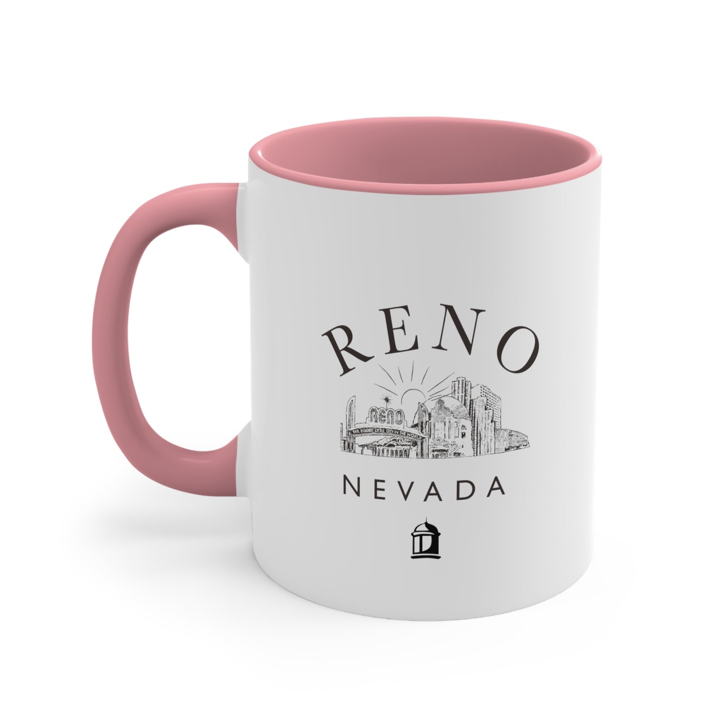Reno Skyline - RHLF Accent Coffee Mug, 11oz