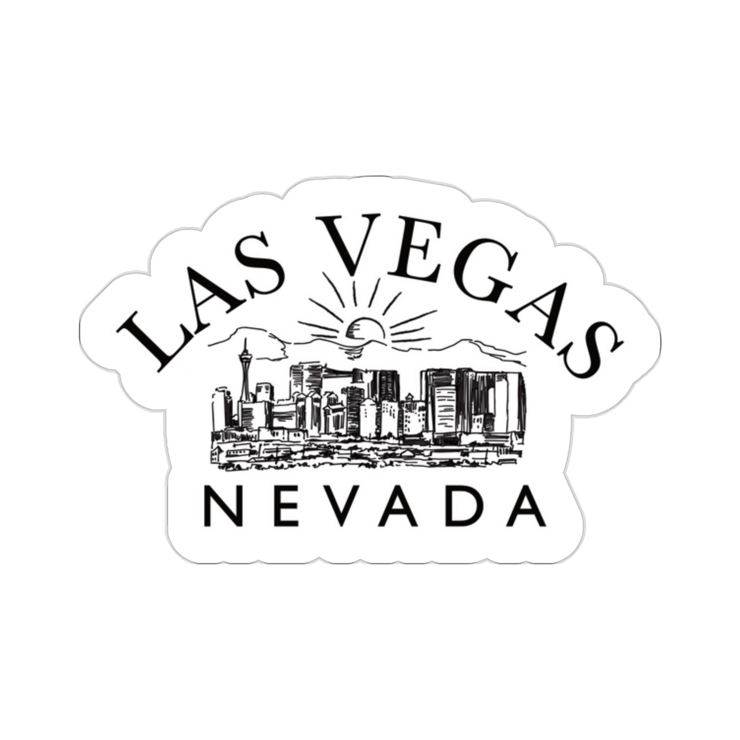 Las Vegas Skyline - RHLF x Nevada Stickers